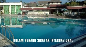 kolam renang Sibayak Internasional