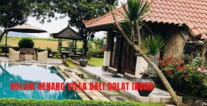 kolam renang Villa Bali Dolat Indah