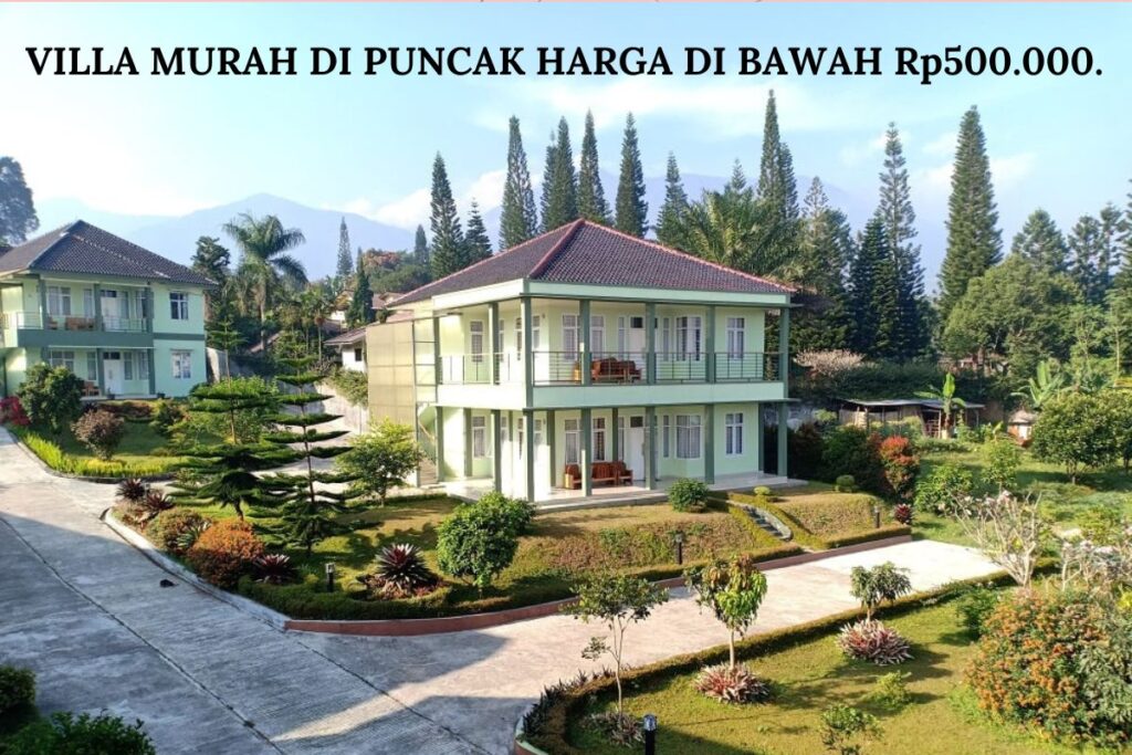 IndoHolidayTourGuide | 8 Villa Murah Di Puncak Dibawah 500 Ribu. Nomor 7 Paling Anggun