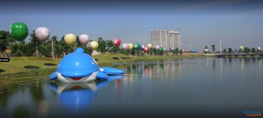 IndoHolidayTourGuide | Meikarta Central Park : Wahana, Lokasi & Harga Tiket