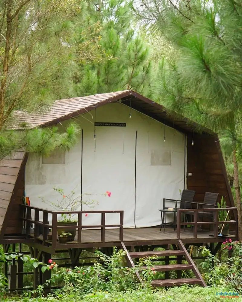 IndoHolidayTourGuide | Bukit Lintang Sewu Glamping : Harga & Fasilitas