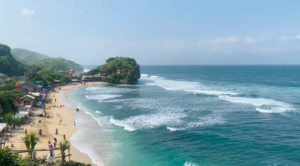 IndoHolidayTourGuide | Menikmati Pesona Pantai Indrayanti Gunung Kidul Yogyakarta