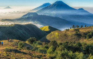 IndoHolidayTourGuide | Pesona Gunung Prau Dieng, Jalur Mendaki dan Spot menariknya